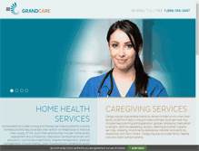 Tablet Screenshot of grandcarehealth.com